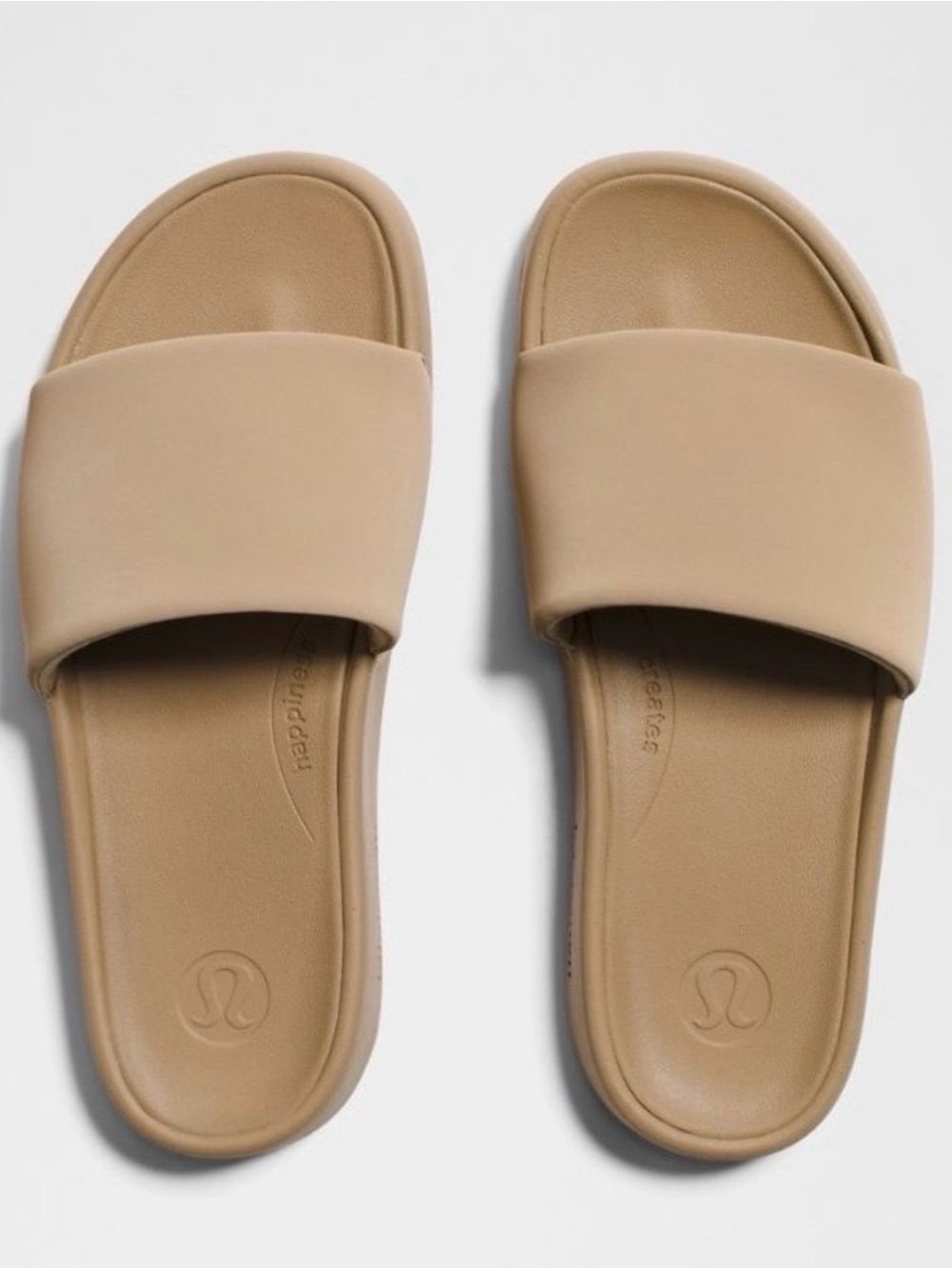 Lululemon Women’s Restfeel Nutmeg Slides NWT 8